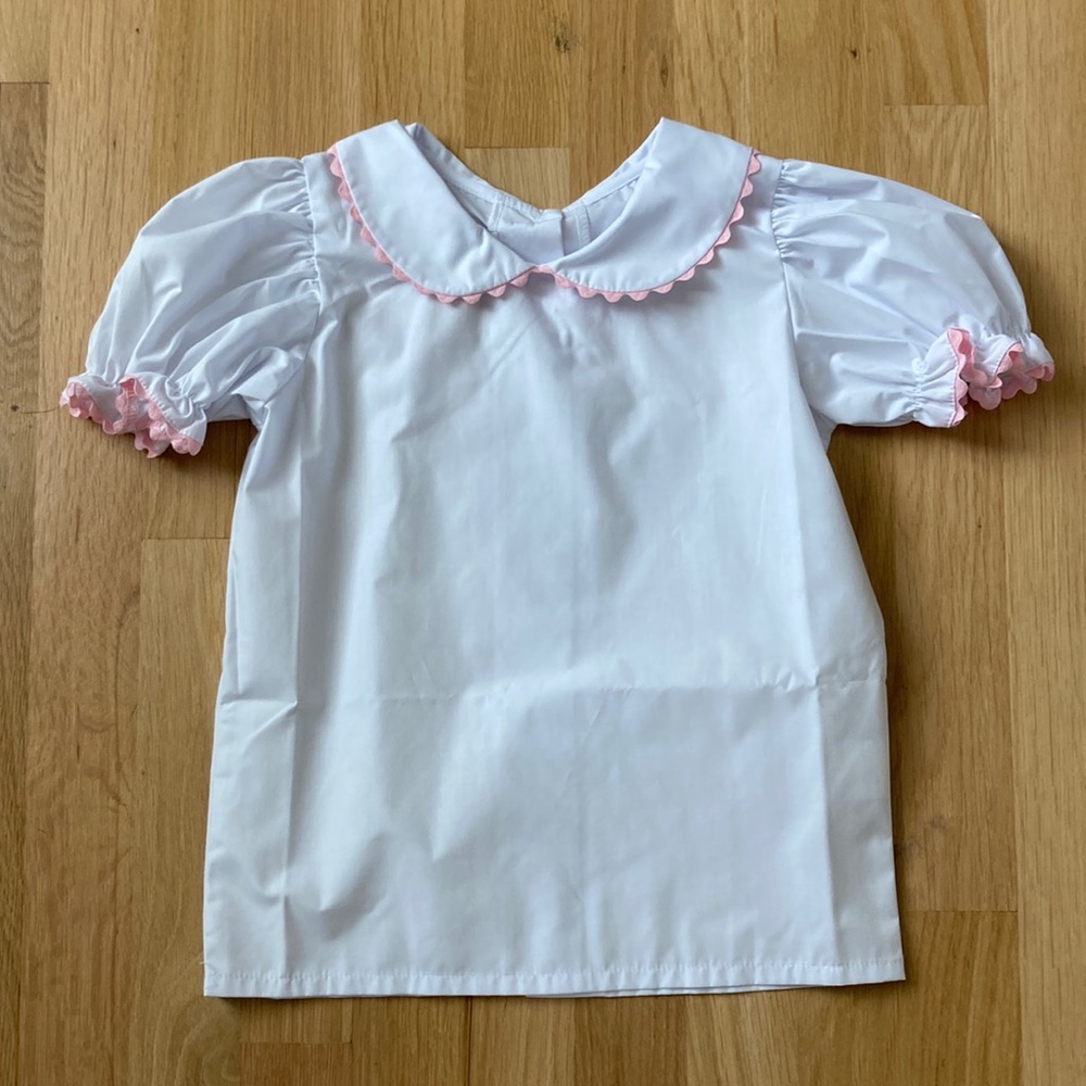 TBBC Ric-Rac Peter Pan collar shirt